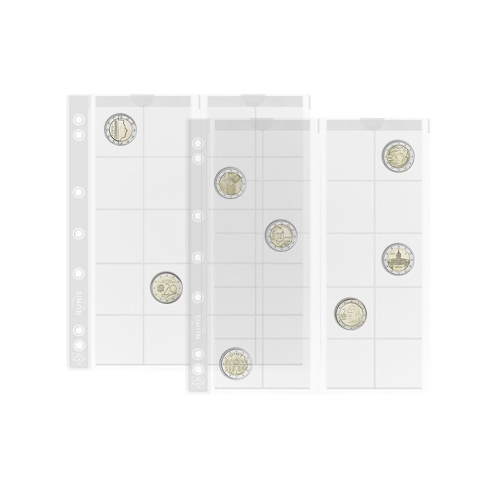 Leuchtturm coin sheets NUMIS for 25mm coins