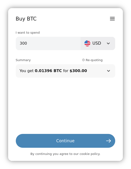 USD to BTC - Convert $ US Dollar to Bitcoin