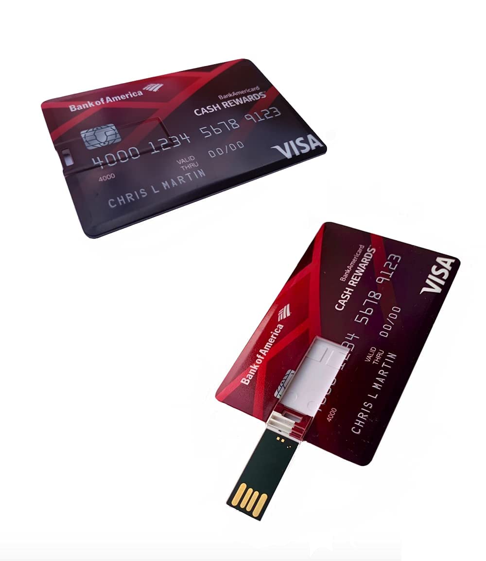 Wallet Card Micro Flip USB Business Card