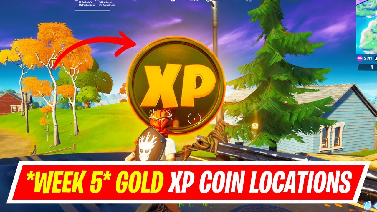 Where to find all the XP Coins in Fortnite Chapter 2, Season 5, Week 11 - Dot Esports