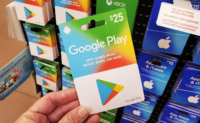 Claim gift card rewards - Google Play Help