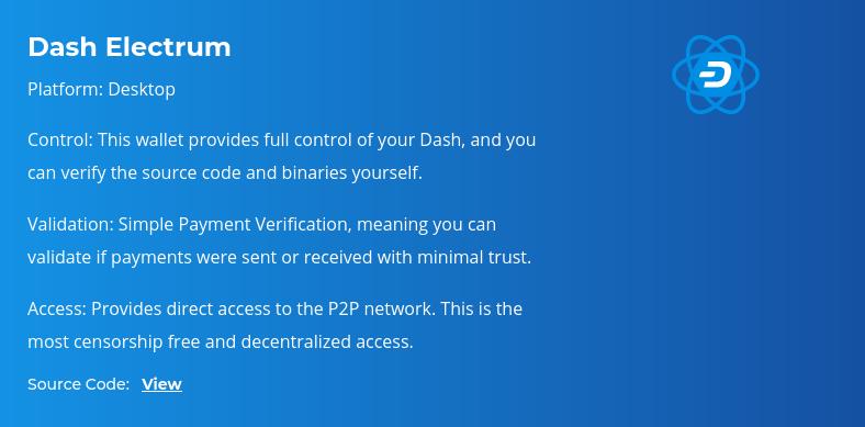 Dash Wallet Options - coinmag.fun