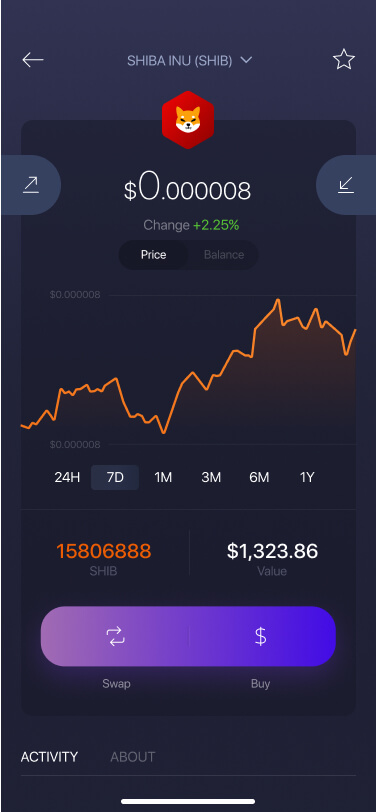 SHIBA INU SHIB Wallet for Android, iOS, Windows, Linux and MacOS | Coinomi