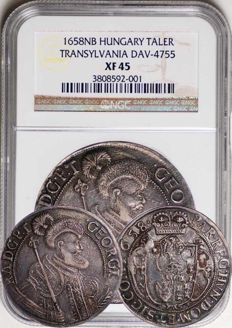 Alvin - Transylvania, Georg II Rakoczi, (), 1 Thaler, ,