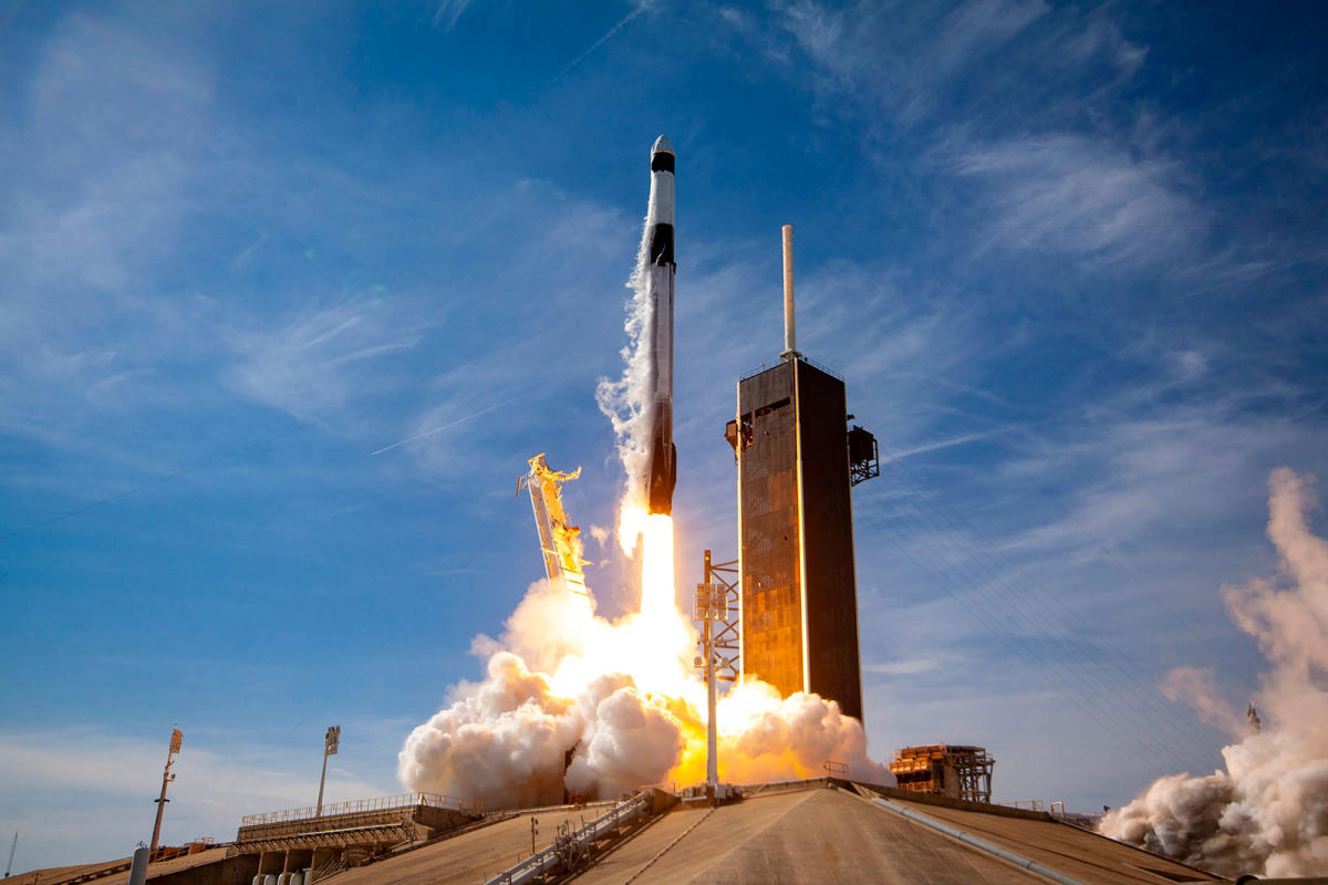 Dogecoin and Bitcoin Head to Moon With Epic Rocket Launch Today