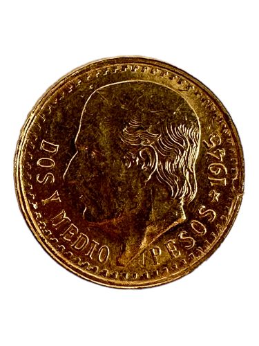 Buy the Rare Dos y Medio Pesos Gold Coin | Timeless Investment – RWMM