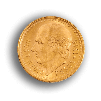 Pesos Dos Y Medio Pesos Mexico Gold Coin – coinmag.fun