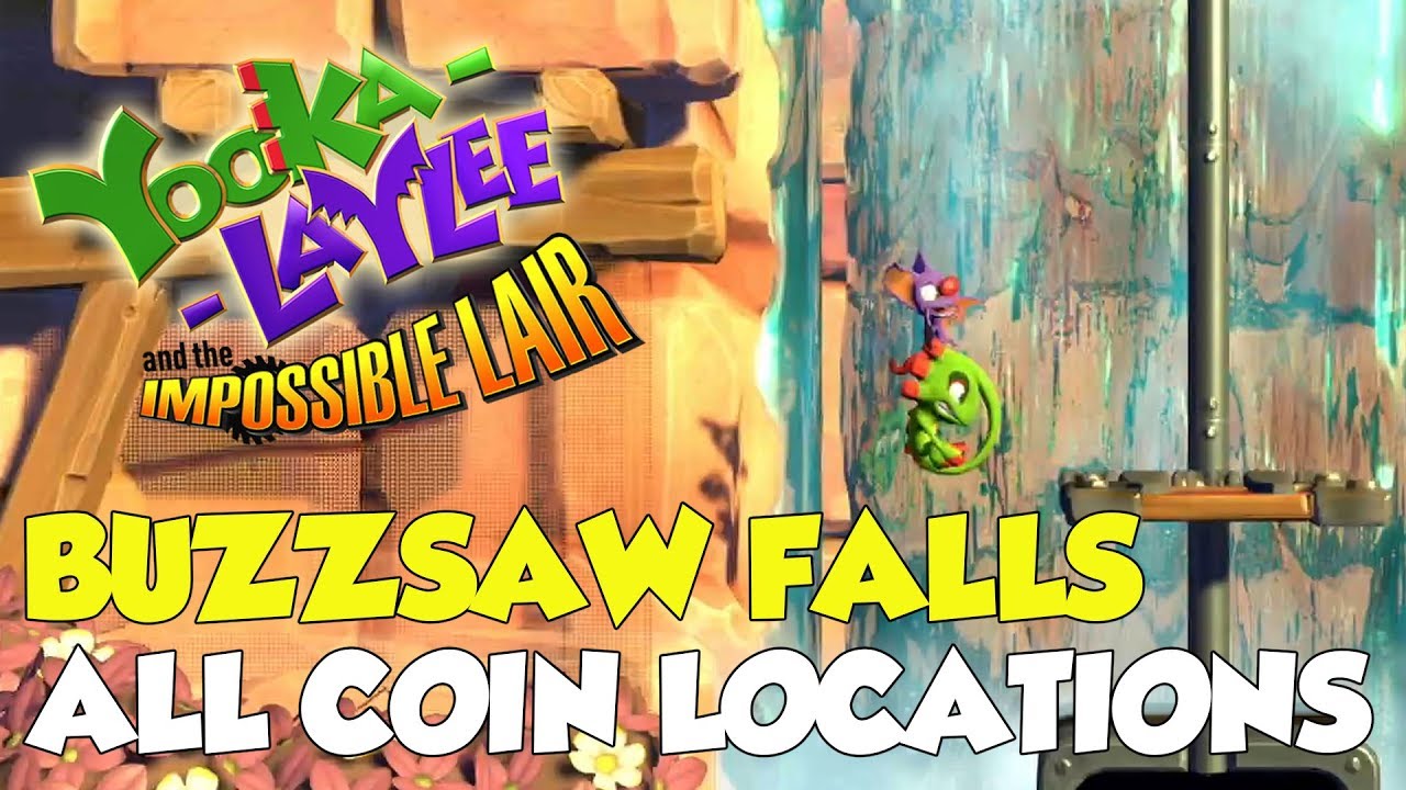 Yooka-Laylee And The Impossible Lair: All TWIT Coin Locations | Alternate Chapters - Gameranx