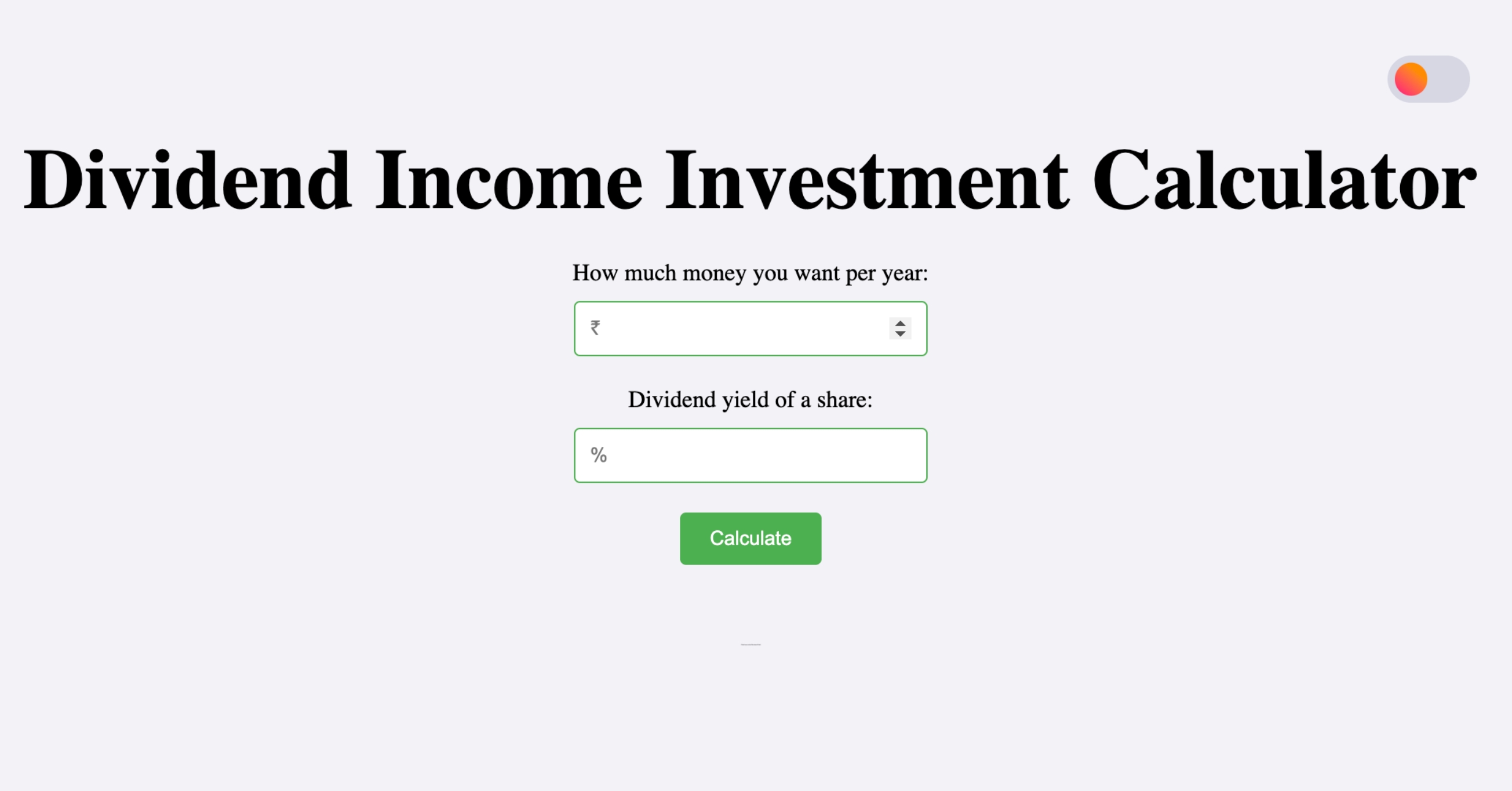 Compound Interest Calculator Using HTML, CSS and JavaScript with Source Code | SourceCodester