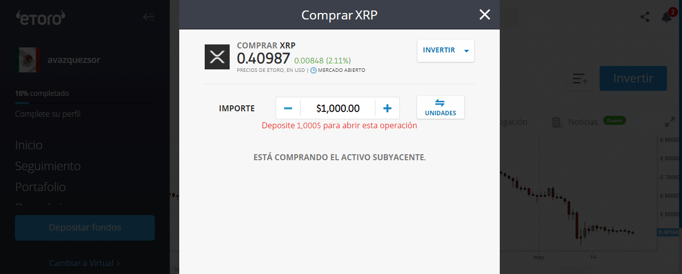 Exchange Ripple (XRP) to PayPal PLN