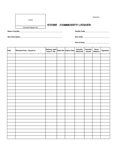 Stock Ledger Template: A Peek At Corporate Bookkeeping