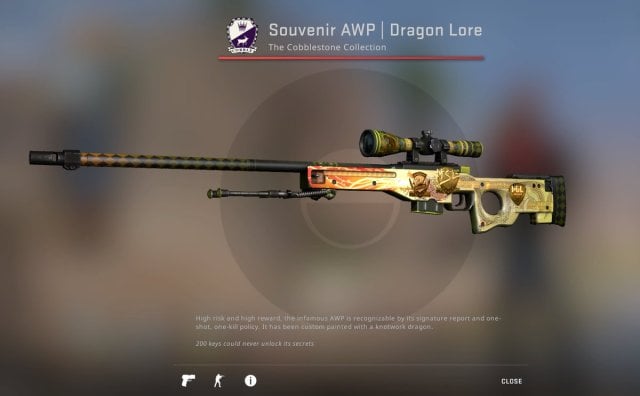 Why The AWP Dragon Lore Is So Expensive