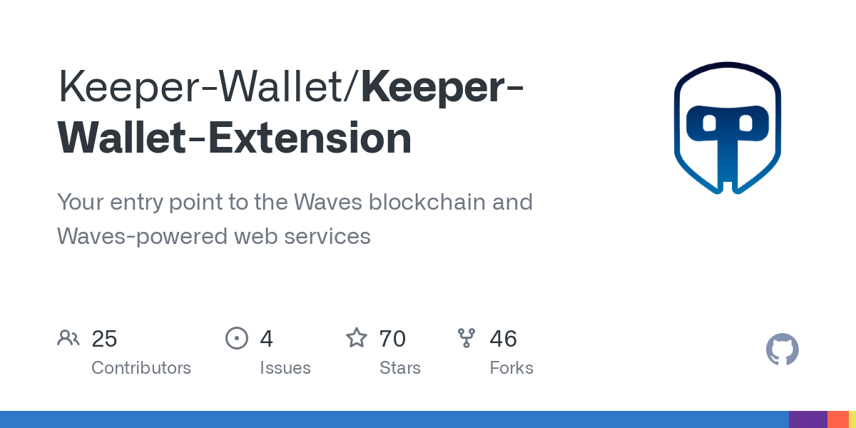 Keeper Wallet · GitHub