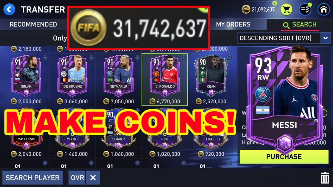 Is it possible to earn FC 24 coins on FIFA mobile without paying any money? - Fiverr Job - Quora