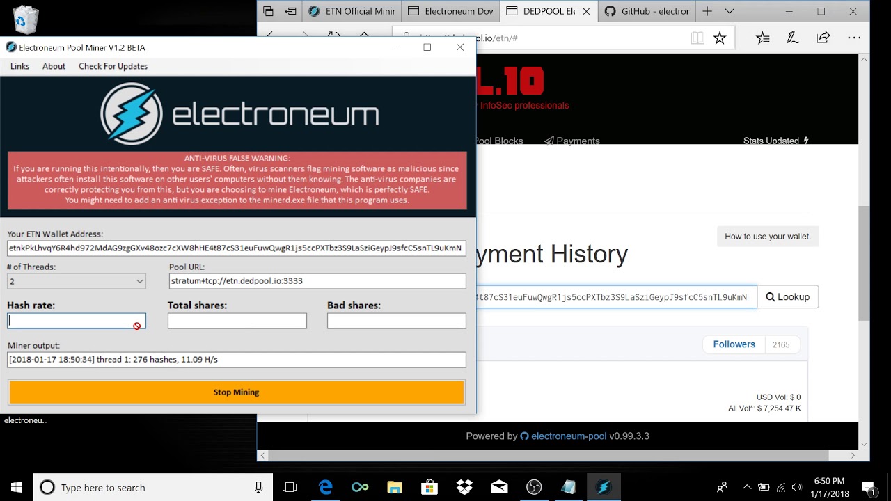 Electroneum Pool Miner v BETA | Electroneum Talk