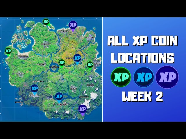 All Fortnite Season 4 Week 2 XP Coin Locations