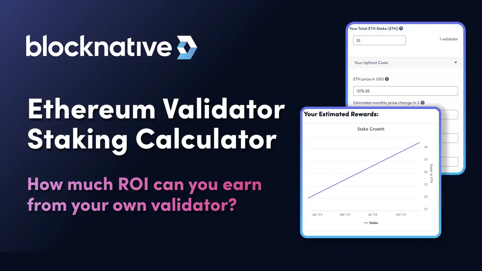 Crypto Staking Calculator (APY%) - Datawallet