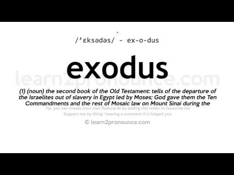 Exodus: Name Meaning and Origin - SheKnows