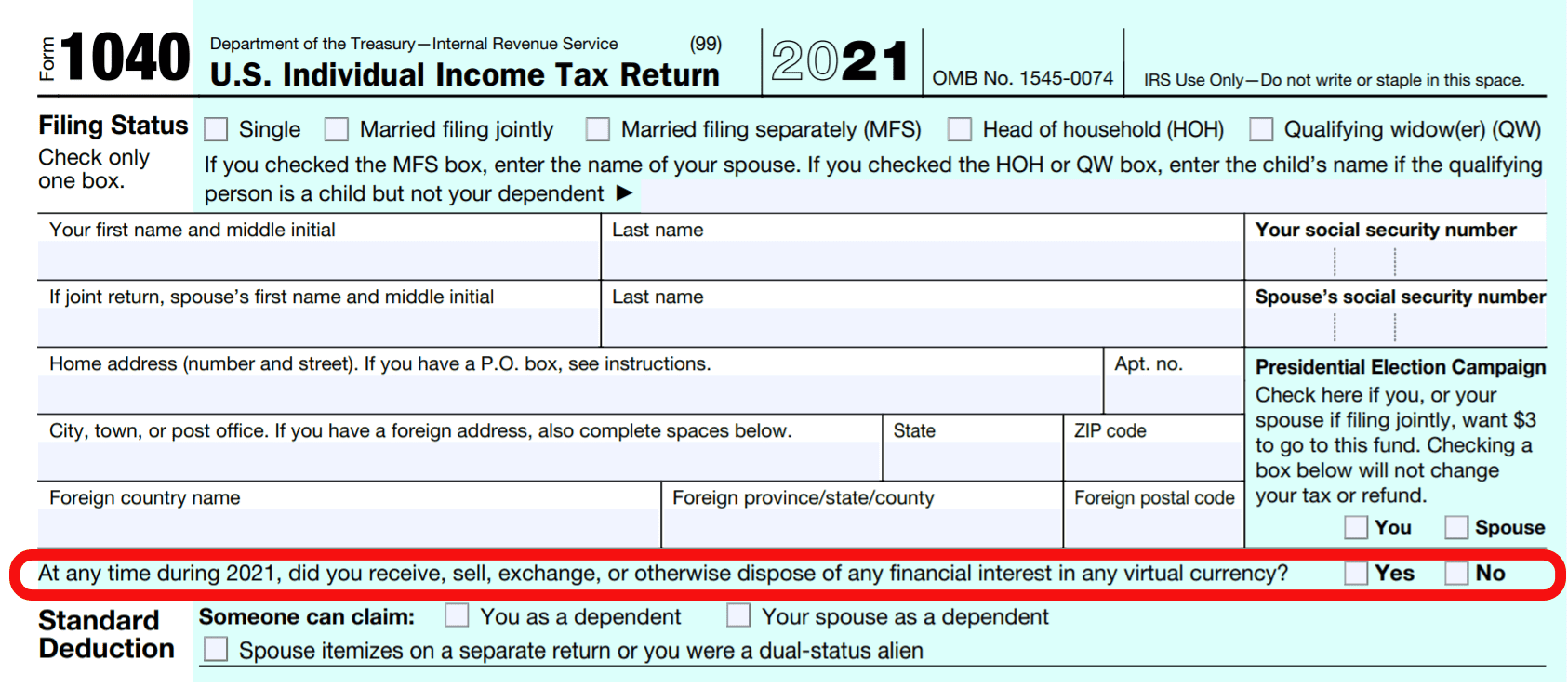 Where to report crypto on taxes: What to know about IRS form 