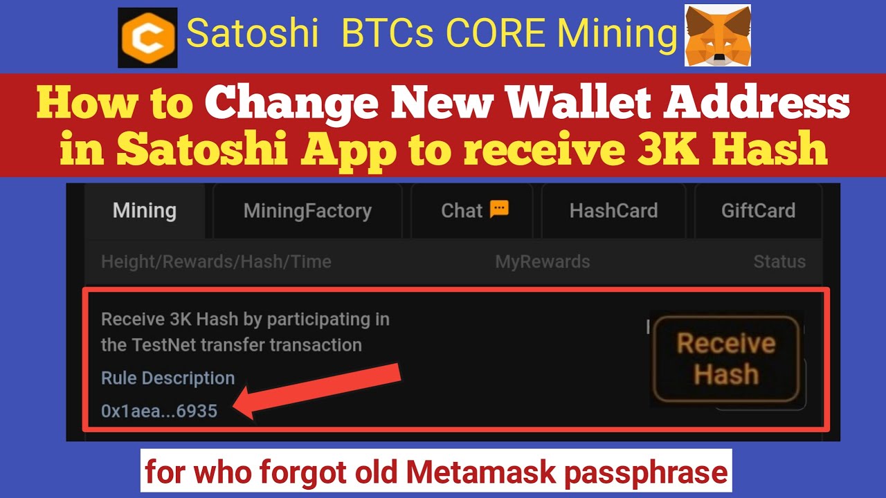 Core DAO Adds Linking of Withdrawal Address on Satoshi App