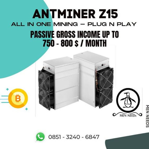 Bitmain Antminer Z15 kSol/s - CryptoMinerBros
