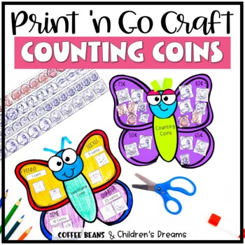 Teaching Money to First Graders : Hands-On Activities for Counting Coins - Happy Hearts in 1st