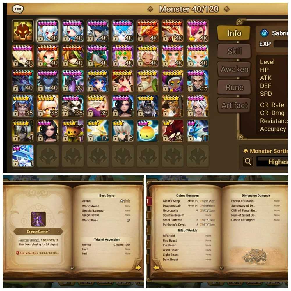 Max Efficiency Guide | SW Database