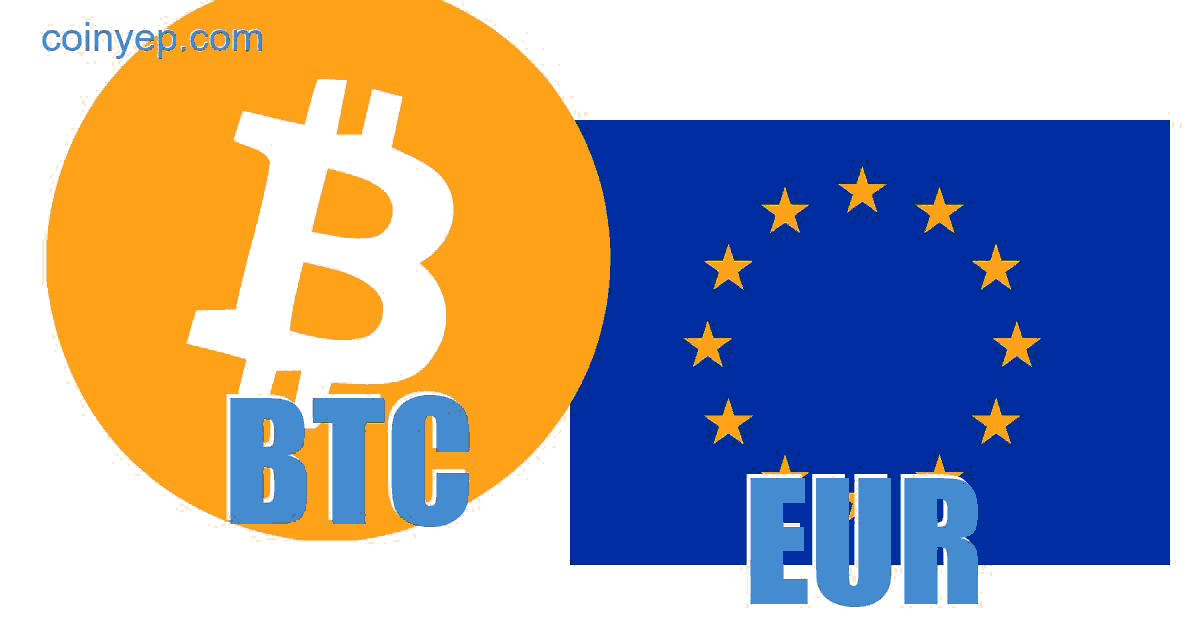 BTC to EUR | How much is Bitcoins in EUR