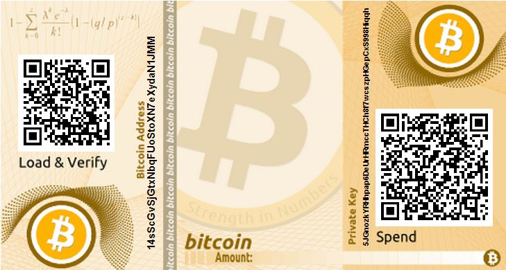 Paper wallet. All about cryptocurrency - BitcoinWiki