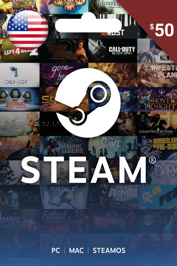 Steam Gift Card (USA) | Buy a code from $10 | coinmag.fun