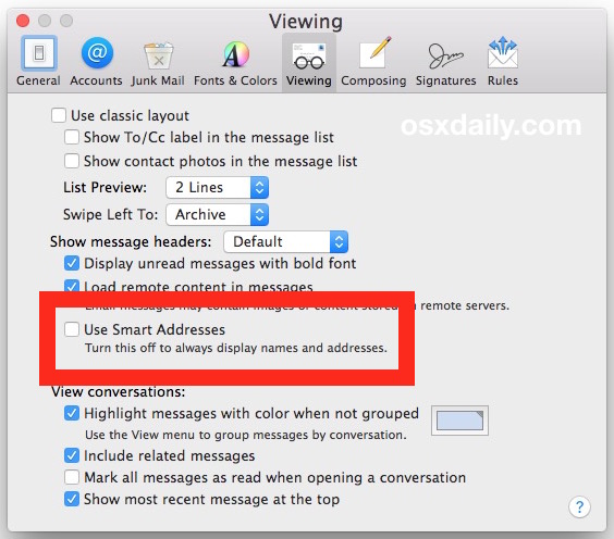 See sender's email addresses in Apple Mail along with their name | MacRumors Forums