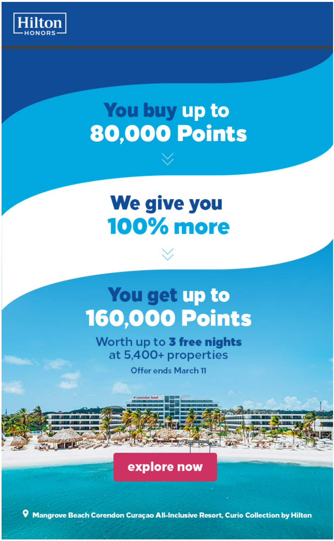 Buy Hilton Points For Cents Each