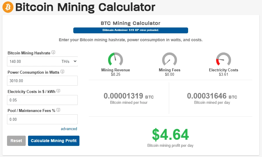 ASIC Mining Profit Calculator - WhatToMine