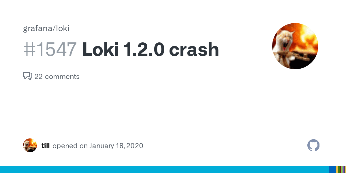 Loki log · GitHub