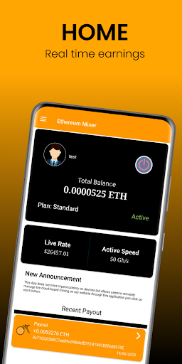 Free Ethereum - ETH Miner for Android