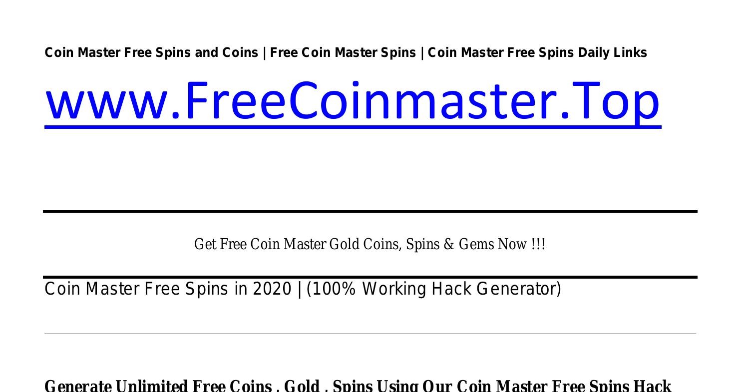 Coin Master Spins Links & Promo Codes (March )