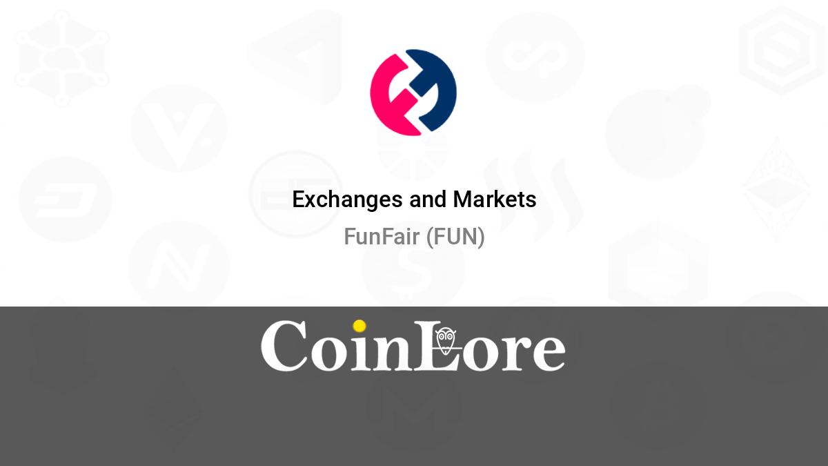 FunFair Price - FUN Price Charts, FunFair News