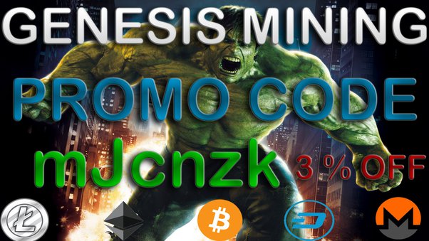 GENESIS MINING Discount Code — $ Off in March 