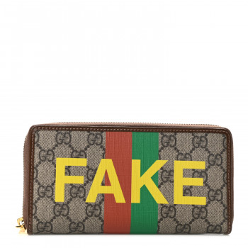 Gucci FAKE/NOT Wallet Supreme Logo Bi Fold – coinmag.fun