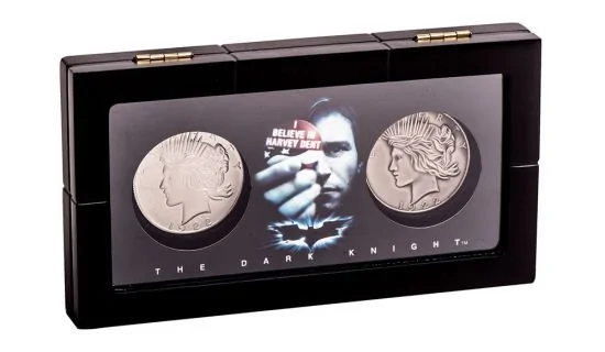 Harvey Dent & Two-Face Coins 1/1 Replica, Batman: The Dark Knight | BlacksBricks