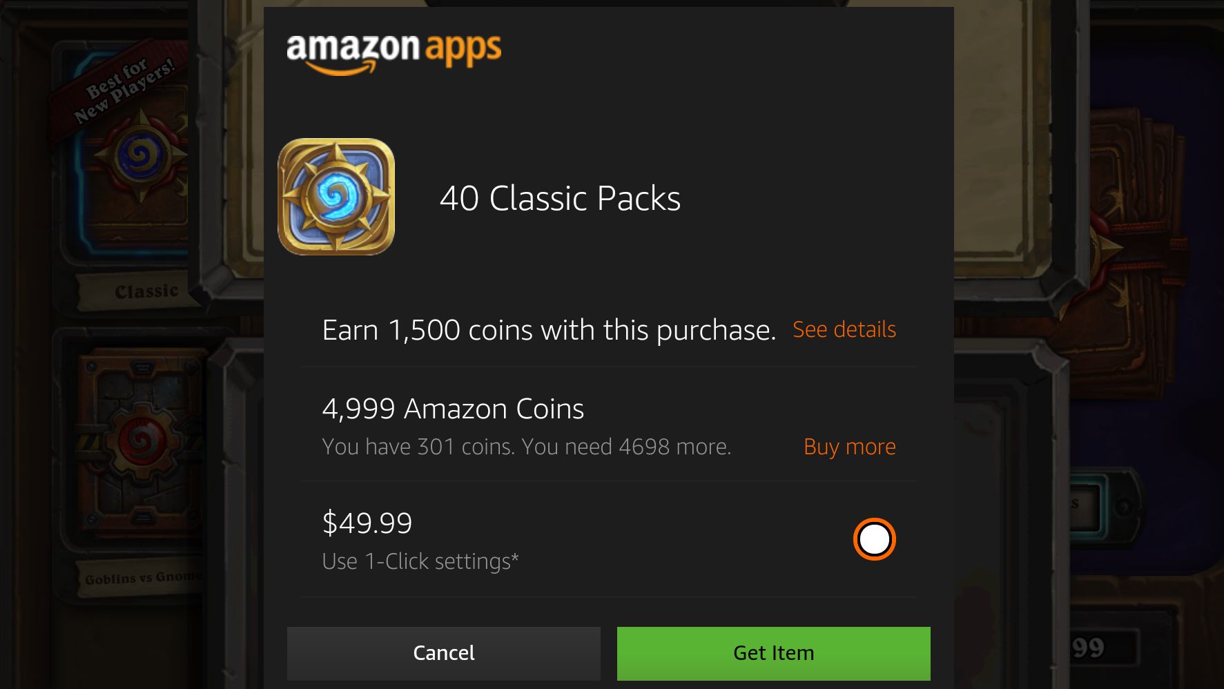 Hearthstone Amazon Coins guide: Android, iPhone, iPad and PC - August | Rock Paper Shotgun