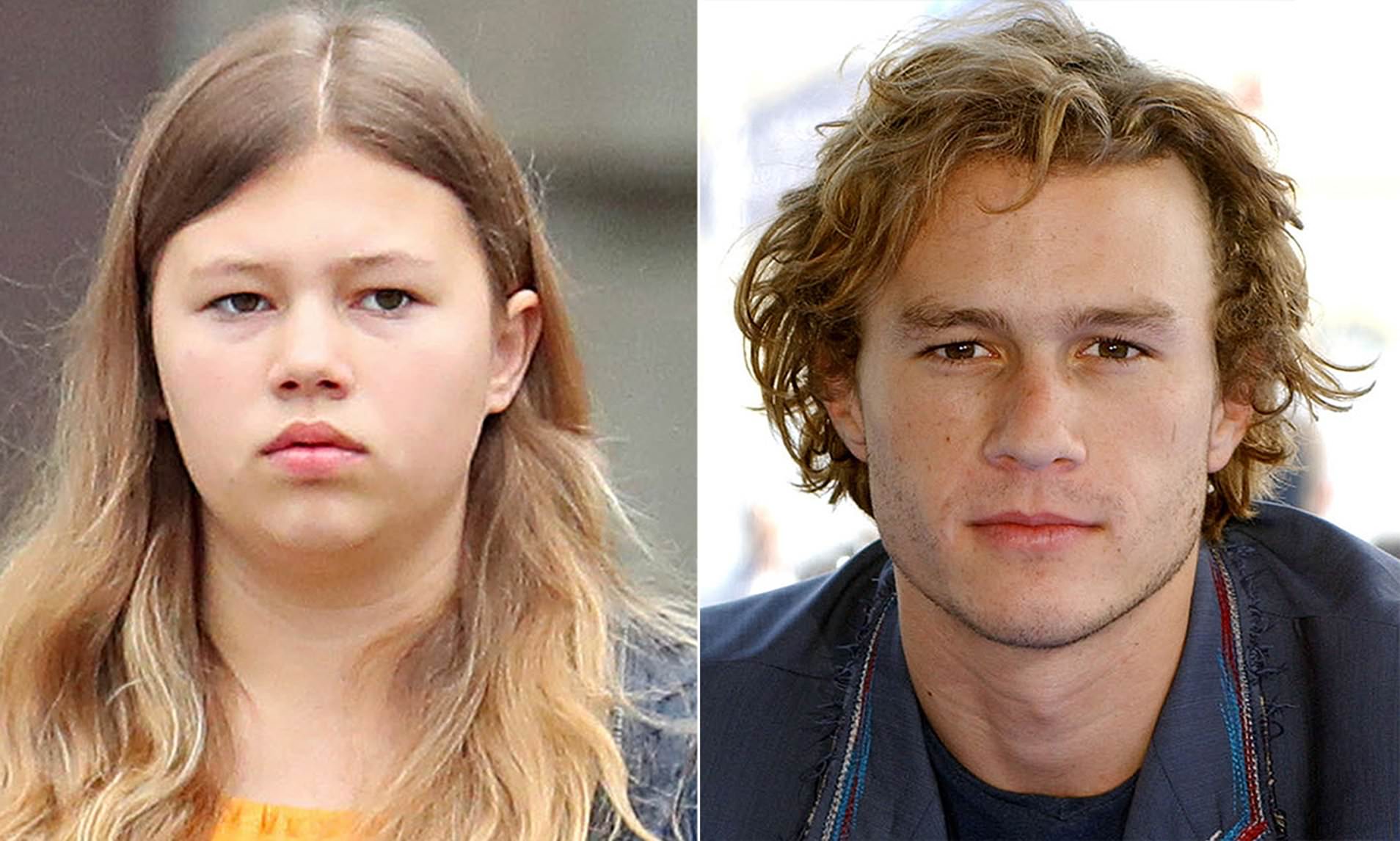 Heath Ledger's daughter Matilda looks just like him in rare photos