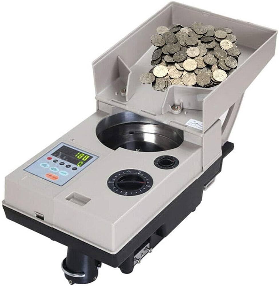 GLORY MACH 3 Heavy Duty Coin Counting & Sorting Machine — Office Systems Trading