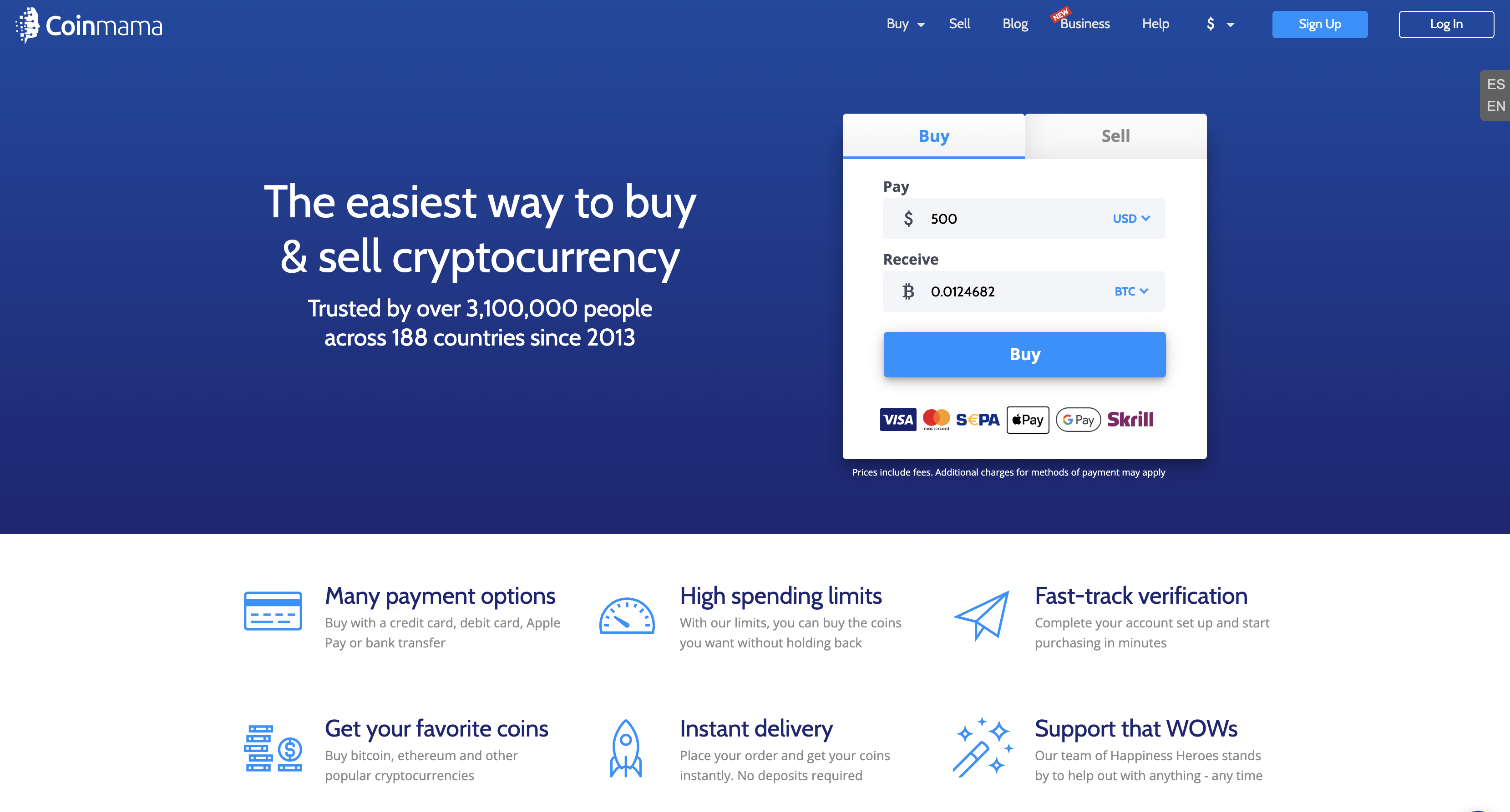 Buy Bitcoin with Bank Account & Bank Transfer | Coinmama