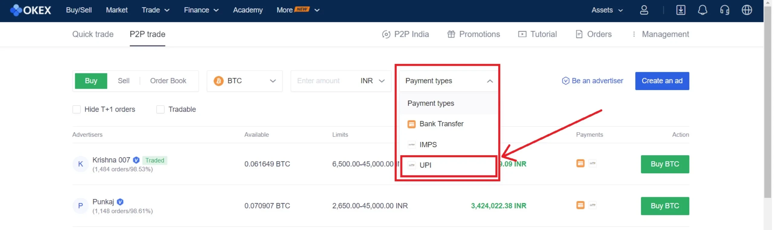 Sell Bitcoin with PayTM Online wallet