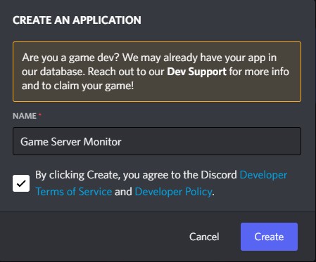 Discord Developer Portal