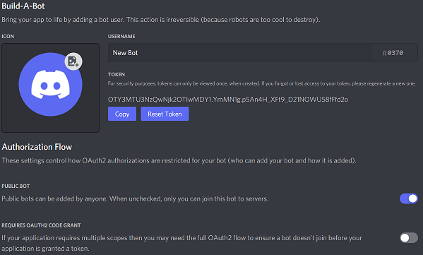 How to Get a Discord Bot Token - DiscordGSM