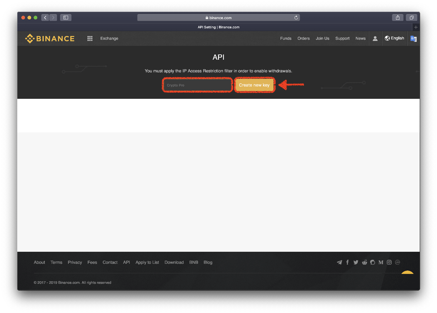 how to view the secret key, it is hidden - Spot/Margin API - Binance Developer Community