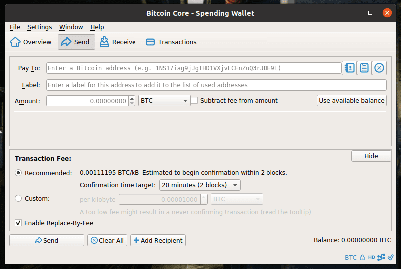 What type of Bitcoin address should I use?