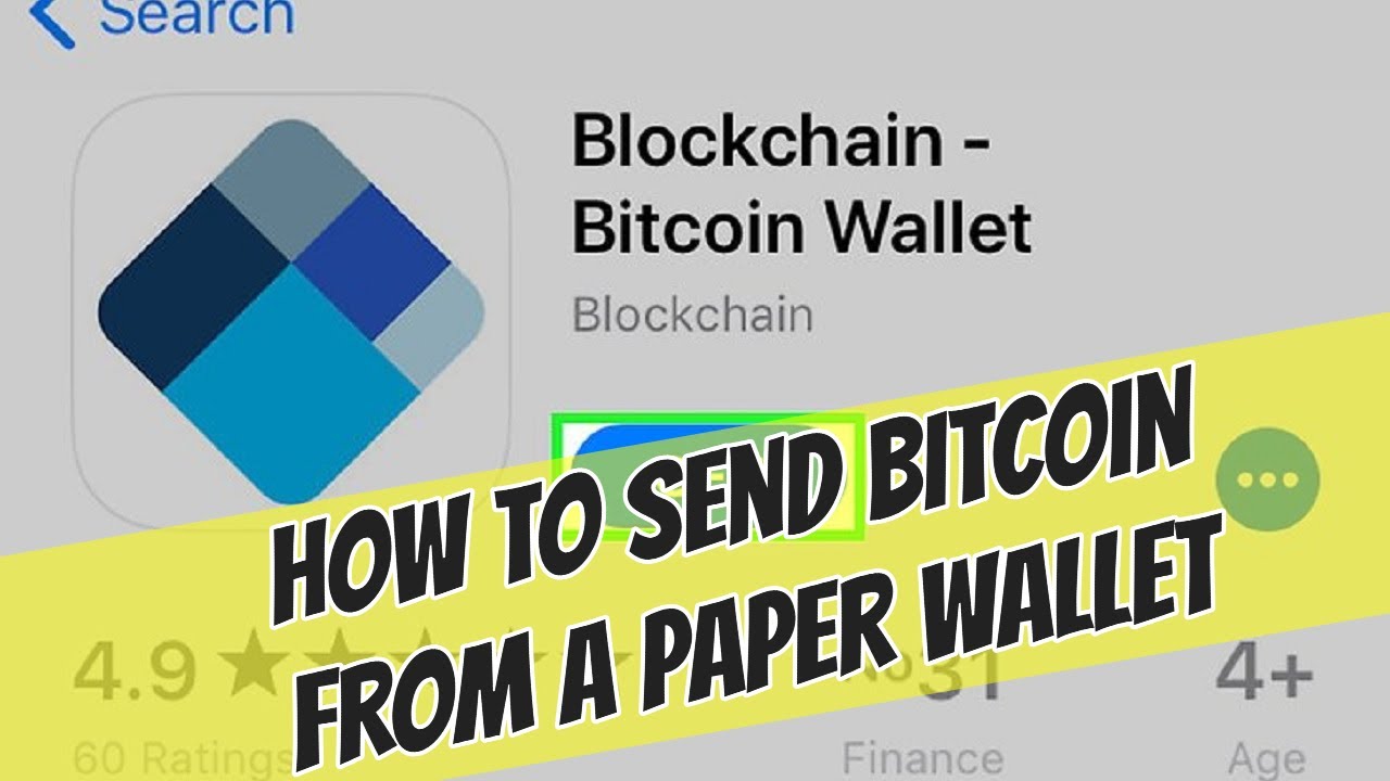 Paper wallet for Bitcoin